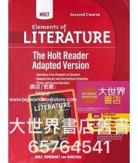 Elements of Literature: The Holt Reader Adapted Version (Second Course)2009