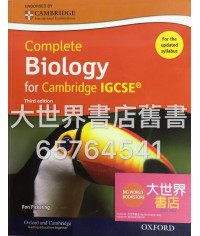 Complete Biology for Cambridge IGCSE Student book (3rd Edition)2014
