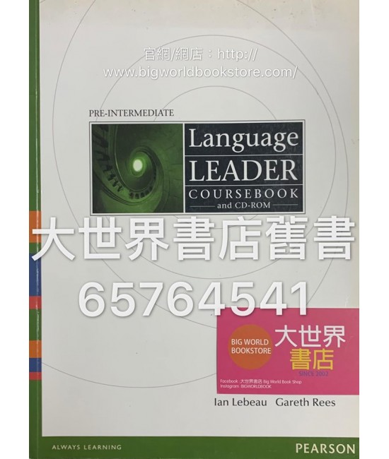 Language Leader: Pre-Intermediate Course Book & CDROM